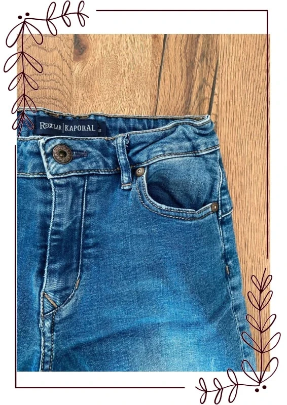 Jean regular denim azul 12 anos Kaporal – Como novo – photo 5